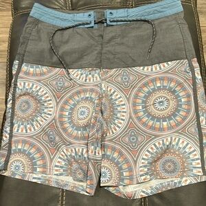 Burnside 7 inch swim shorts size 33